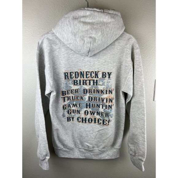 just a misunderstood southern hoodie, Redneck gray size small - Picture 4 of 6